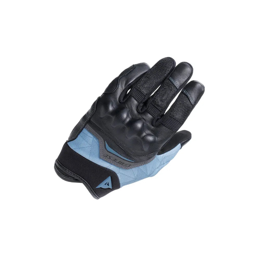 (Xl) Dainese Ermex Ladies Textile Gloves Black / Mirage Blue Blue,Black 8051019884442
