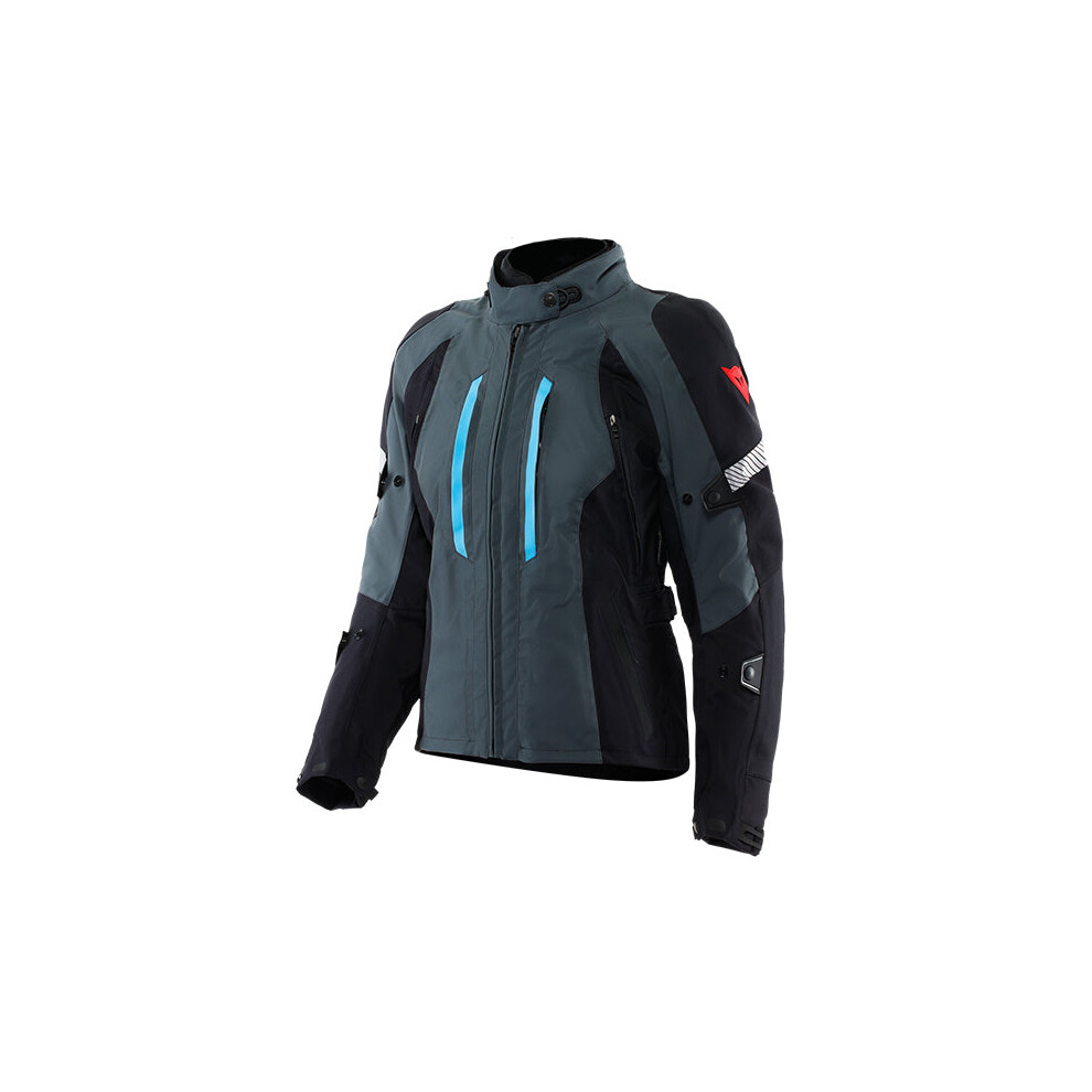 (Uk 10) Dainese Mangen Absolute Shell Pro Ladies Textile Jacket Ebony / Black 8051019834959