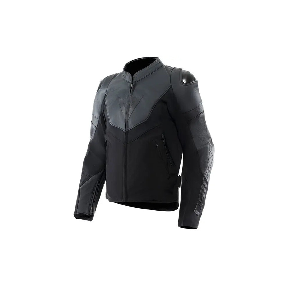 (Uk 42) Dainese Iperattiva Leather Jacket / Black 8051019834126