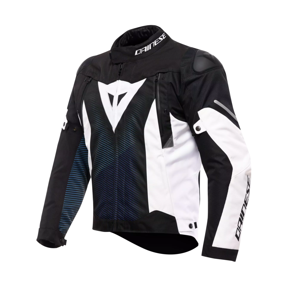 (Uk 50) Dainese Super Sprint D-Dry Textile Jacket Black / Blue / White Blue,White,Black 8000958324021