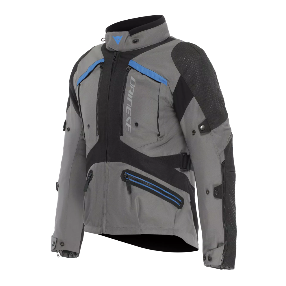 (Uk 48) Dainese Gullfossâ D-Dry Textile Jacket Black / Grey / Blue Blue,Black,Grey 8000958323628