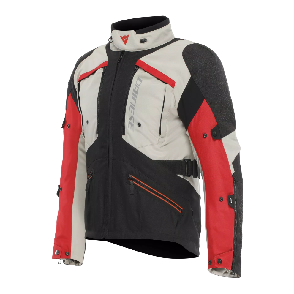 (Uk 46) Dainese Gullfossâ D-Dry Textile Jacket Black / White / Red White,Black,Red