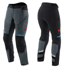 (UK 10) Dainese Mangen Absolute Shell Pro Ladies Textile Trouser Ebony / Black
