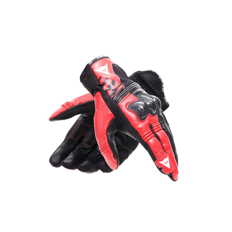 (Xl) Dainese Reacto Carbon Short Gloves Black / Lava Red Black,Red 8000958401258