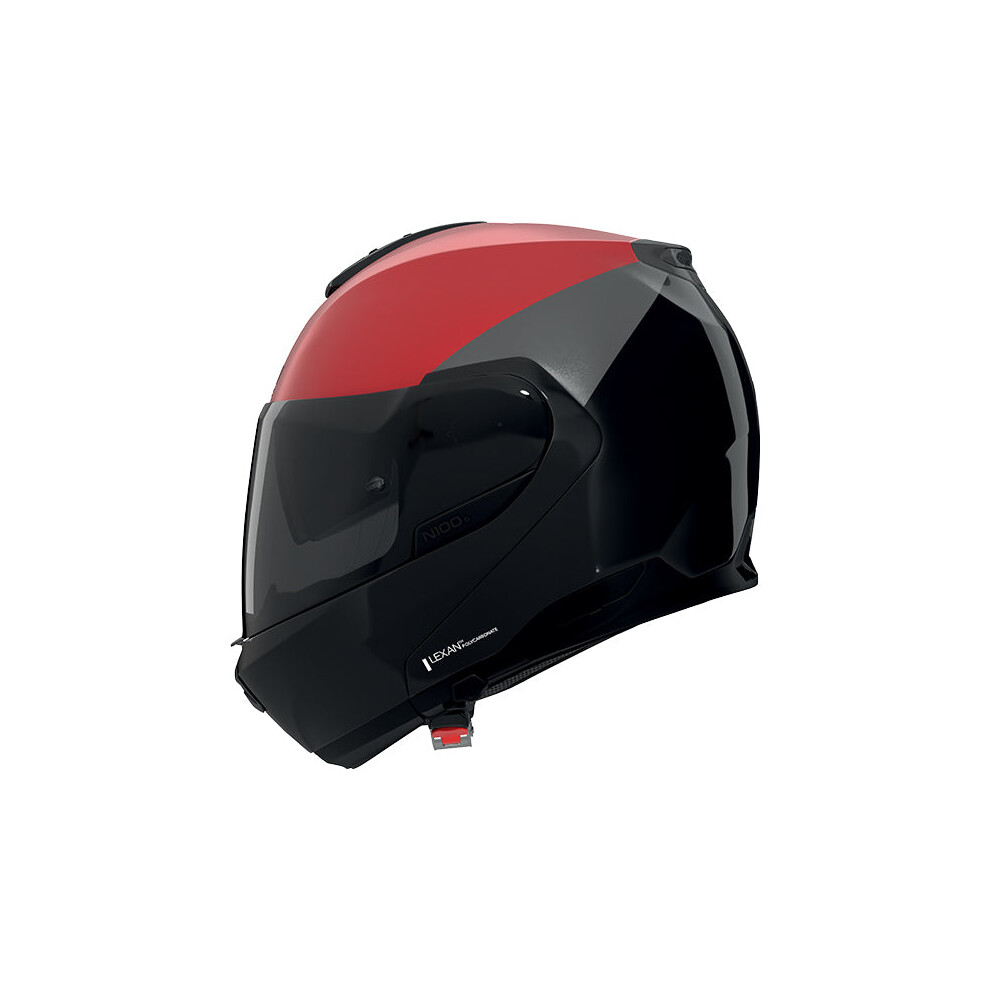 Nolan Men's Black/Grey/Red N100-6 Verniciatura Speciale Helmet - Image 2