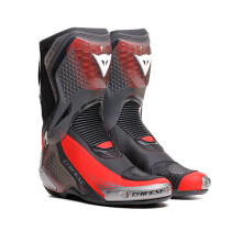 (42) Dainese Torque 4 S Racing Boots Black / Lava Red