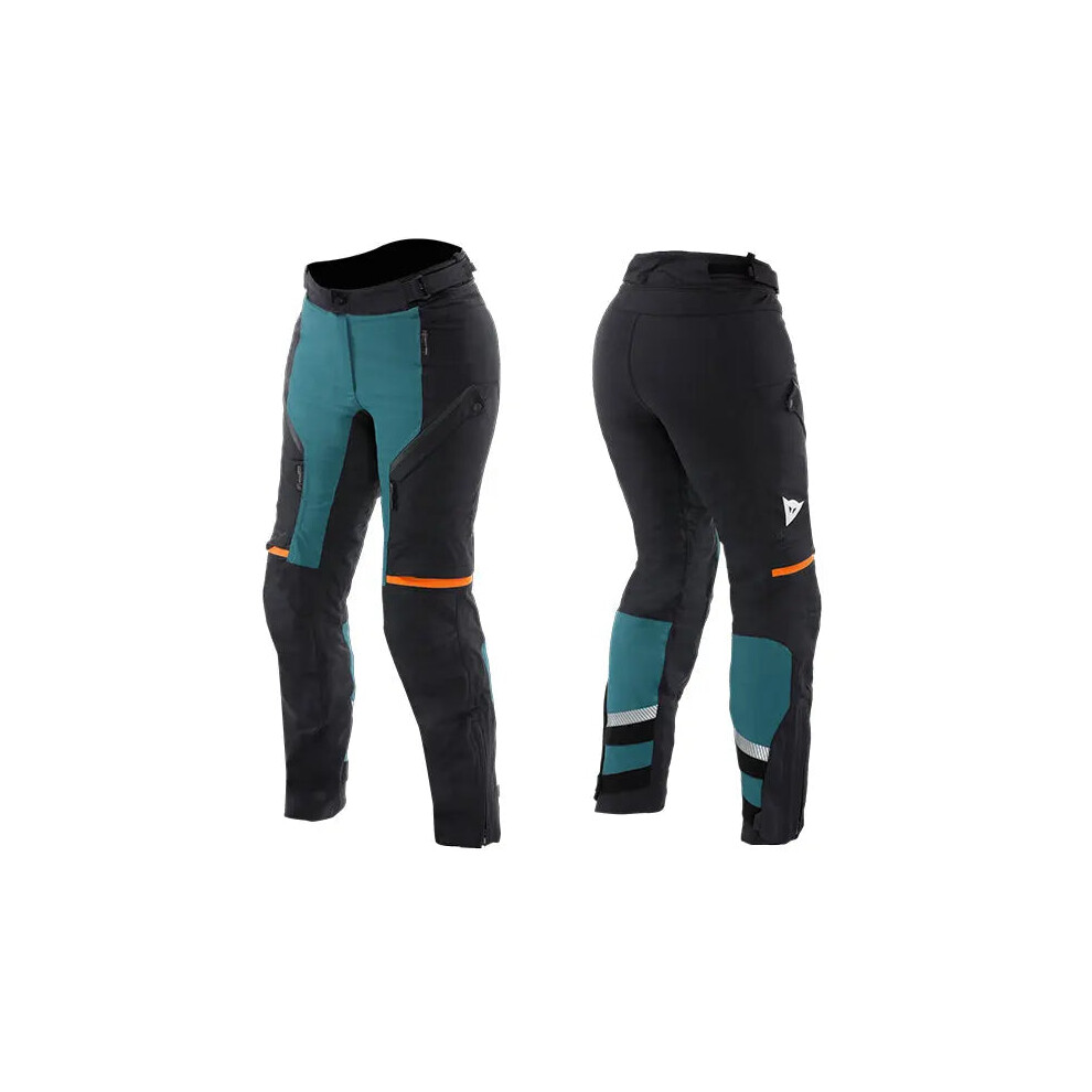(Uk 20) Dainese Mangen Absolute Shell Pro Ladies Textile Trouser Dark Sea / Black 8051019833570