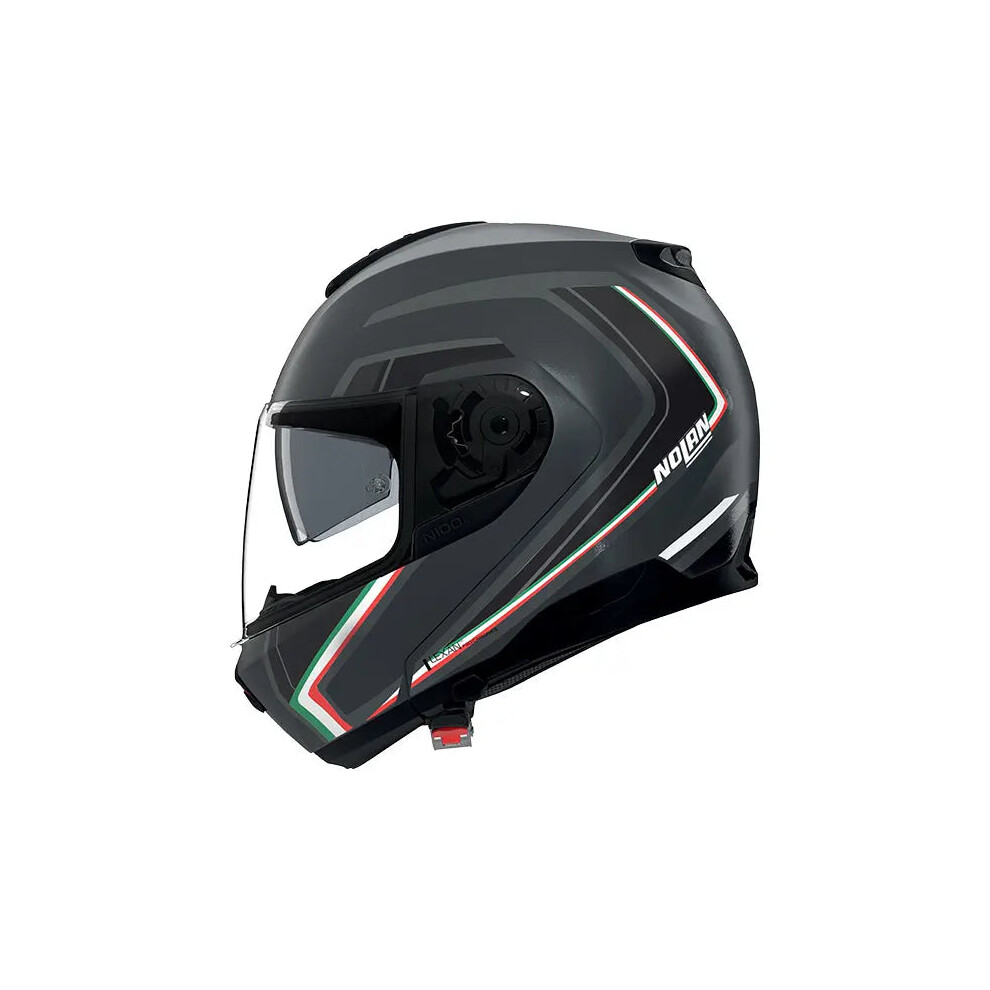 Nolan Men's Dark Grey N100-6 Radiante Helmet - Image 2
