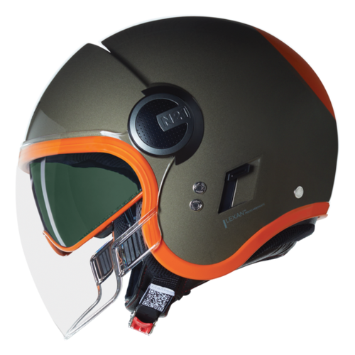 (XL) Nolan N21 Visor 06 Ocio Grey / Orange