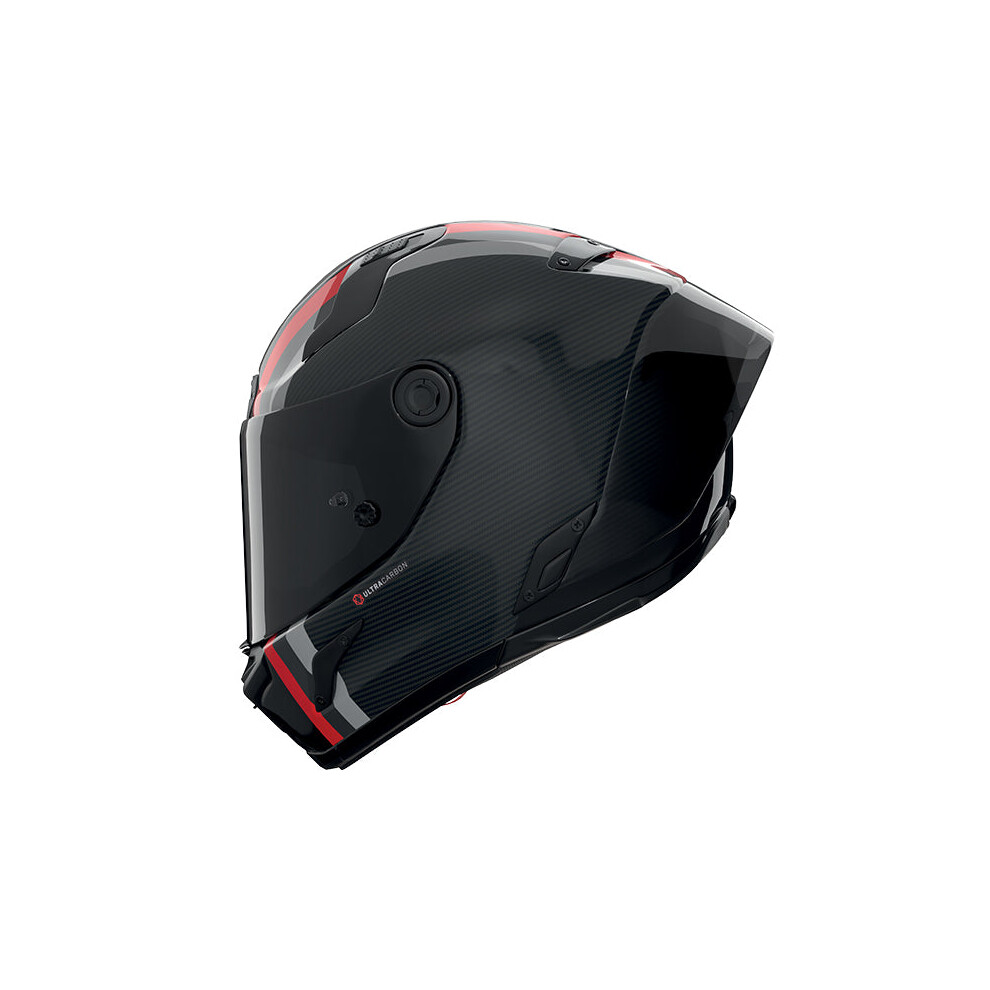 Nolan Men's Black/Grey/Red X-804 Rs Ultra Carbon Gemini Helmet - Image 2