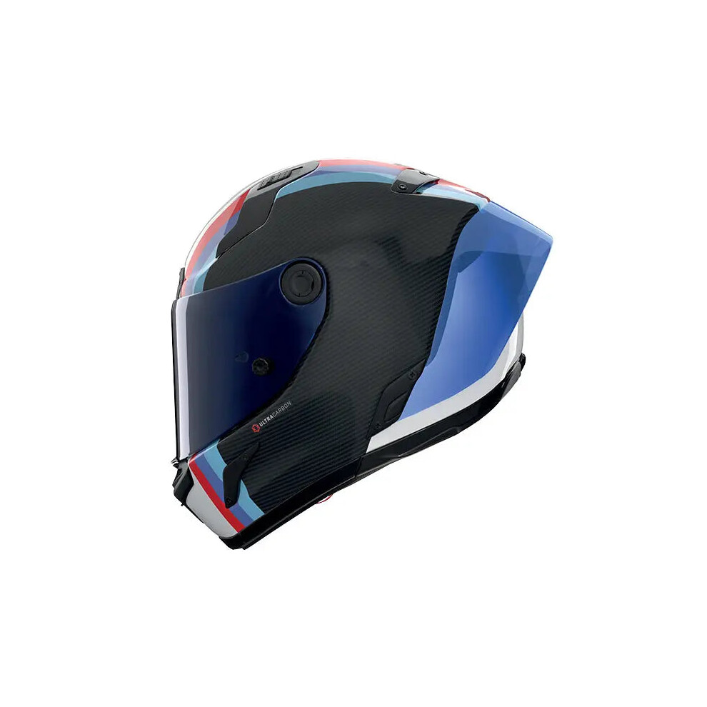 Nolan Men's Black/Blue/White X-804 Rs Ultra Carbon Gemini Helmet - Image 2