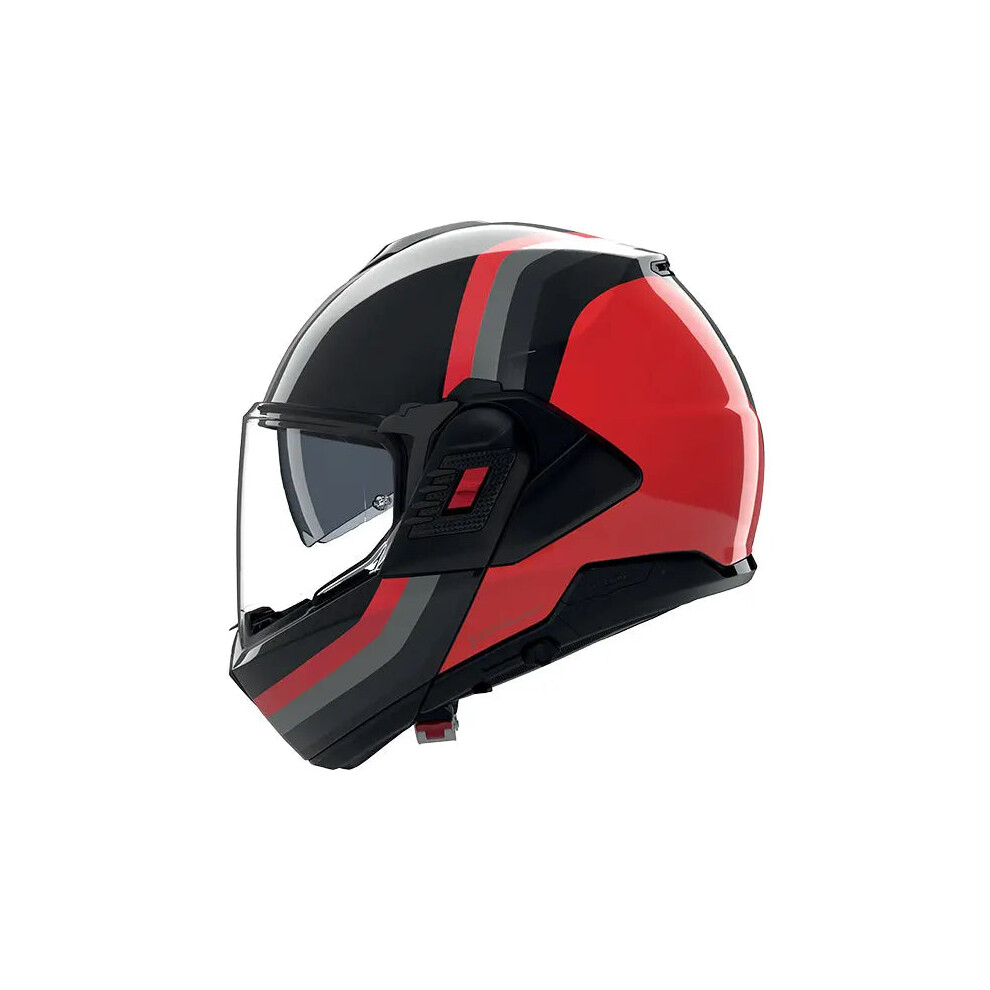 Nolan Men's Black/Red N120-1 Lineo N-Com Helmet - Image 2