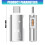 Flexible Type C USB Adapter With TF Card Slot For-Silver 4
