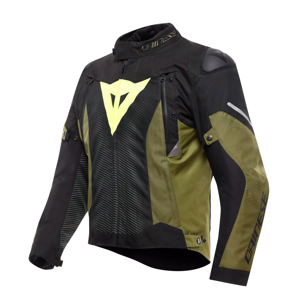 (Uk 44) Dainese Super Sprint D-Dry Textile Jacket Black / Fluo Yellow Black,Yellow 8000958323895