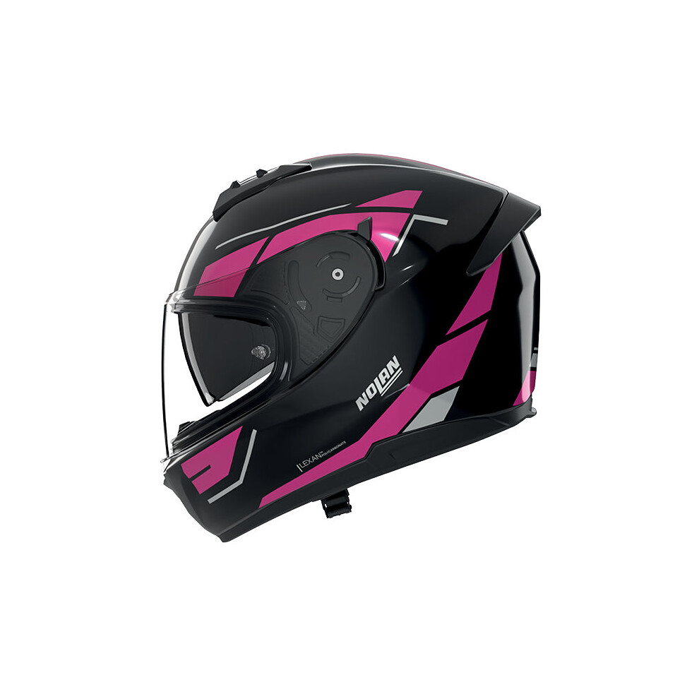 (Xxs) Nolan N60-6 Sincrono Black / Fucsia / Metal Grey Black,Grey 8054945196900