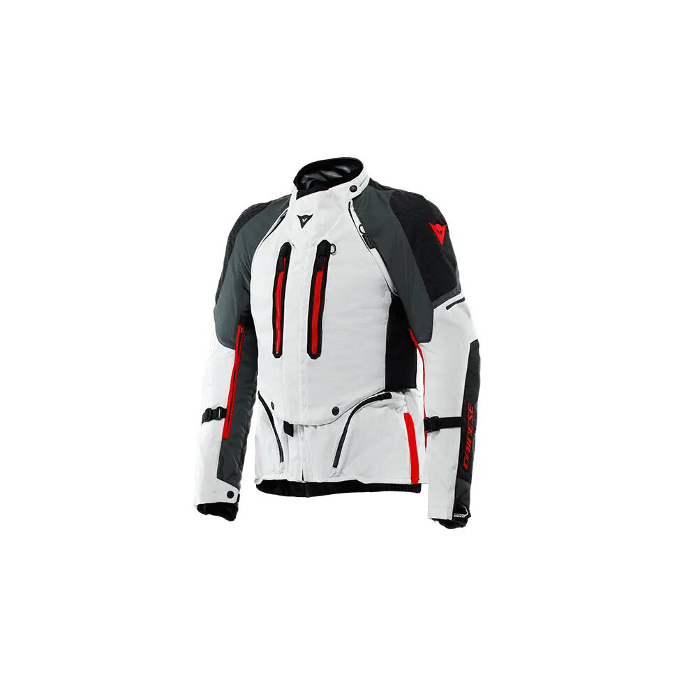 (Uk 52) Dainese Super Adventure Absoluteshell Textile Jacket Glacier / Iron Gate Grey 8051019815262