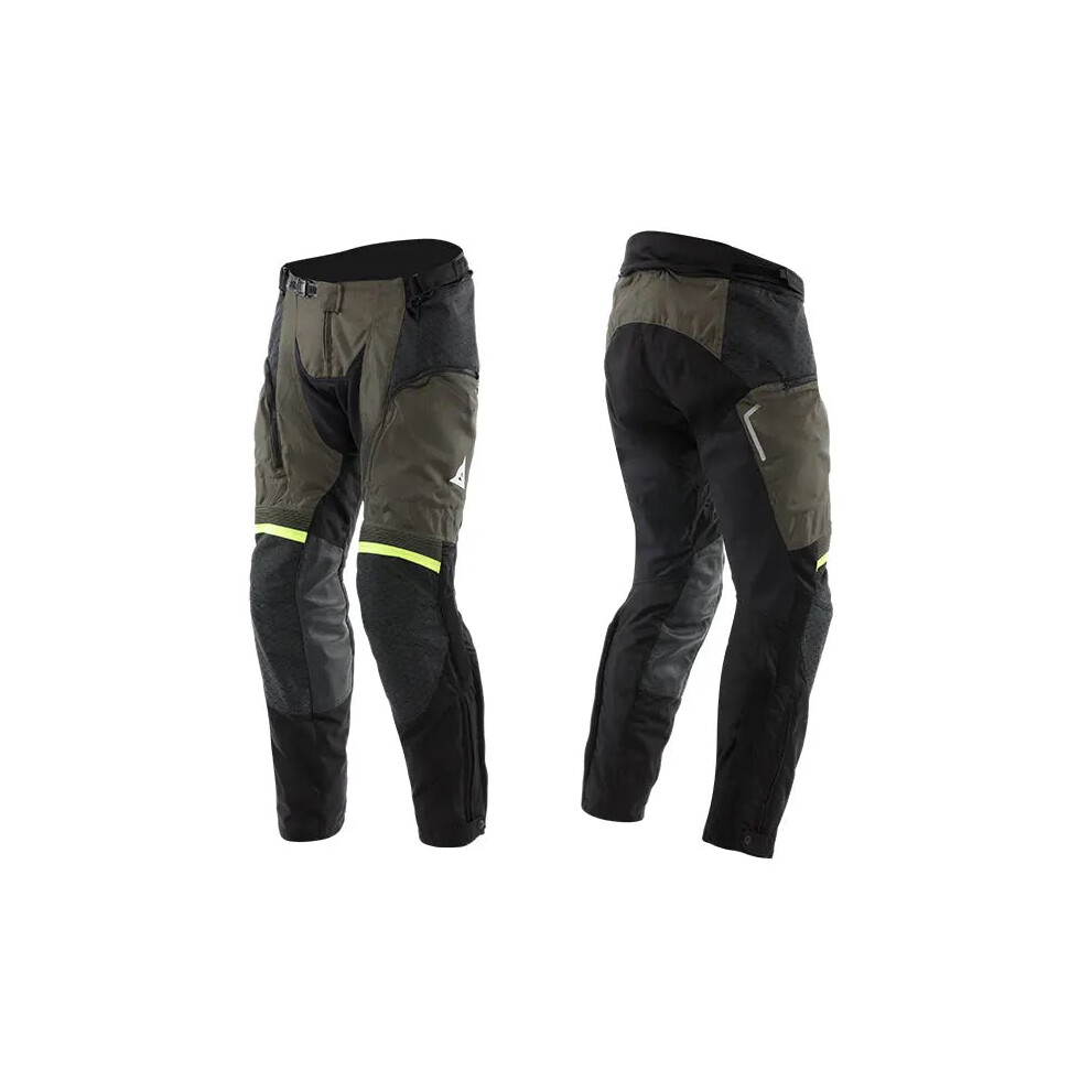 (Uk 36) Dainese Super Adventure Absoluteshell Textile Trouser Black / Tarmac / Fluo Yellow Black,Yellow 8051019849267