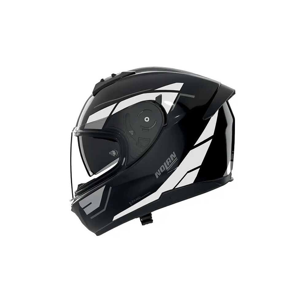 (L) Nolan N60-6 Sincrono Black / White / Metal Grey White,Black,Grey 8054945196863