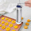 (B) Christmas Cookie Press Set Cookie Maker Cookie Baking Syringe With Accessories 3