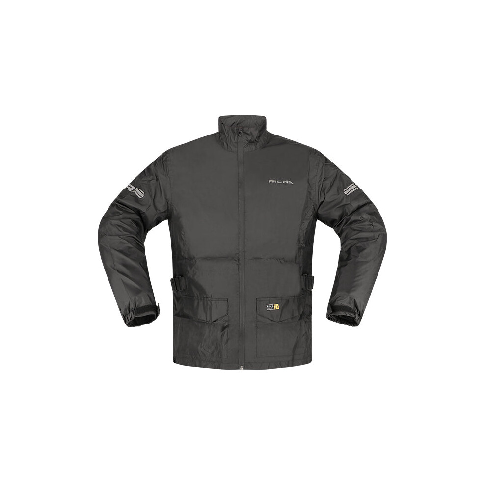 (6Xl) Richa Monsoon Rain Over Jacket Black 5415033326440
