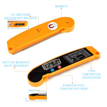Instant Read Digital Meat Thermometer for BBQ, Grill, Kitchen & Cooking Food