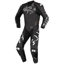 (UK 38) Richa Stradale GP 1 Piece Leather Suit Black / White
