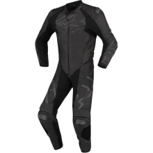 (UK 42) Richa Stradale GP 1 Piece Leather Suit Black