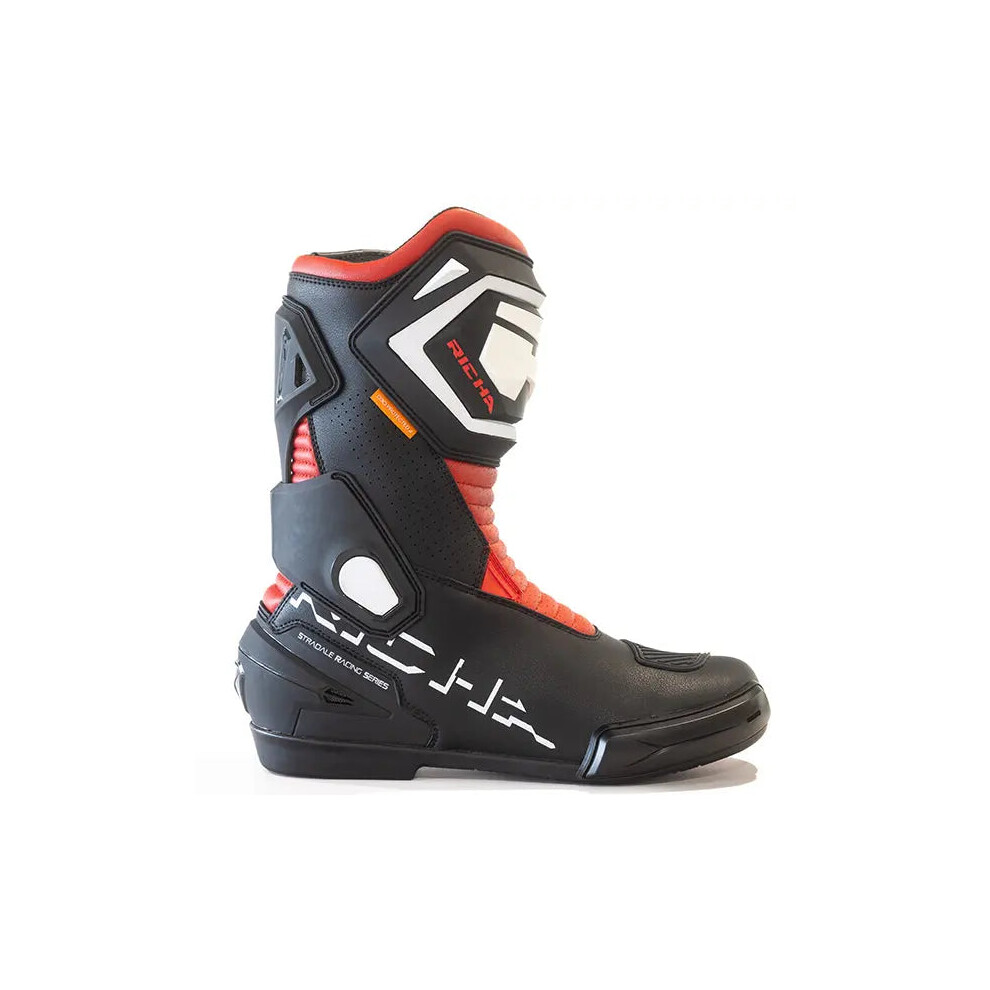 (Eu 47) Richa Stradale Boots Black / Red Black,Red 5060952801655