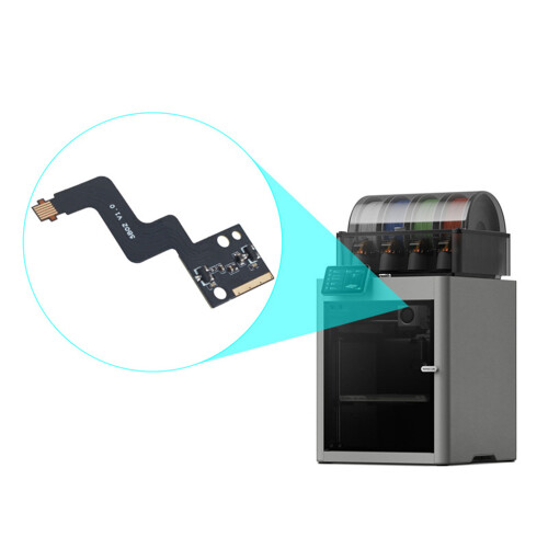 3D-Drucker-Extruder-Sensorplatine und Verbindungskabel für Lab 2