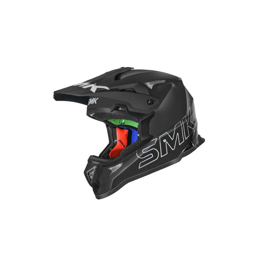 Smk Men's Black Matt Allterra Motocross Helmet - Image 2