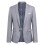 (2XL, Grey) Allthemen Men's Business Blazer Solid Slim Fit Jacket 1