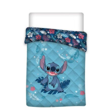 Druckbettwäsche - DISNEY - Lilo und Stitch - 140x200 cm - Polyester - Maschinenwaschbar