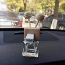 Auto Car Aroma Essential Oil Perfume Bottle Diffuser Air Freshener w/Vent Clip