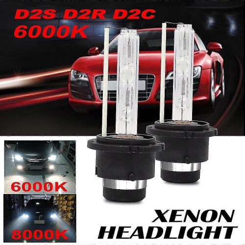 D2R/D2S/D2C 35W Hid Headlight Replacement Bulbs Lamps (1 Pair) BBT 6000K 2