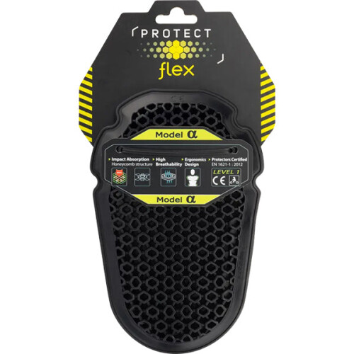Segura Pro Flex Alpha Type B Hip Protector Black 1