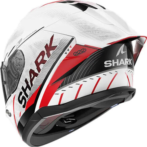 Shark (XXL) Shark Skwal Cup Speed-Tech White / Red / Black 2