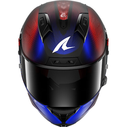 Shark (M) Shark Aeron Speed-Tech Matt Carbon / Blue / Red 1