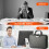 Rigid Shell Document Case With Multiple Compartments And 4