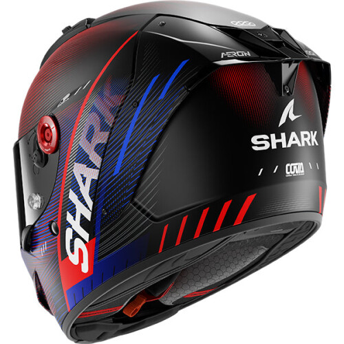 Shark (XL) Shark Aeron Speed-Tech Matt Carbon / Blue / Red 2