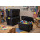Strata 190L Schwarze Aufbewahrungsbox mit Rollen Deckel 5