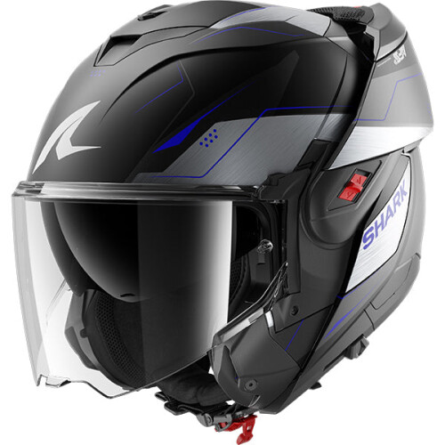 Shark (M) Shark OXO Mekarium Matt Black / Blue / Grey 2