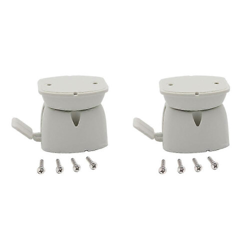 Coachman Elddis Caravan Door Retainer Catch 2006+ Replacement Kit White Plastic 1