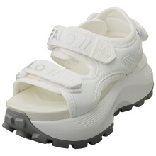 (5) Buffalo Manhatten Snd Vegan Womens Walking Sandals in White