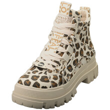 (5) Buffalo Aspha Nc Mid Vegan Womens Fashion Boots in Leopard