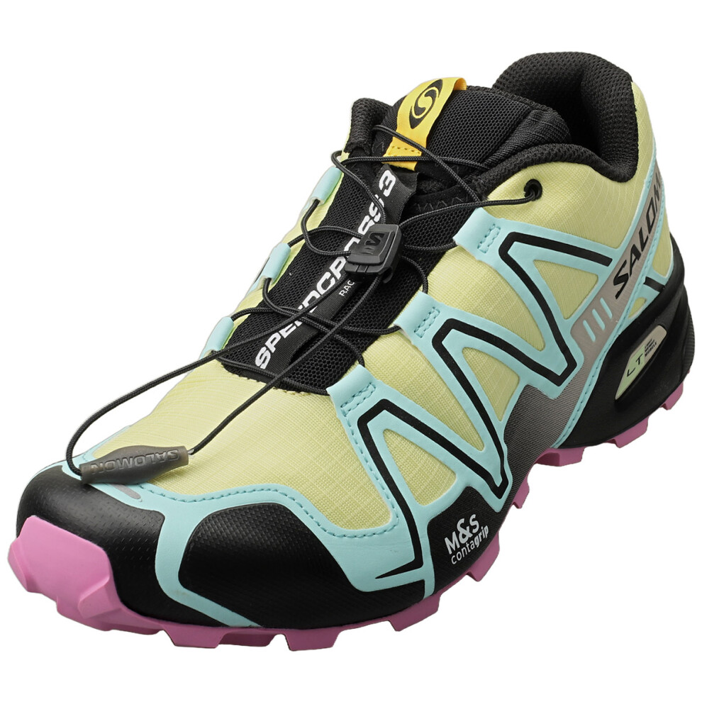 Salomon (11) Speedcross 3 Unisex Running Trainers In Multicolour Yellow