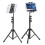 1.65m Portable Flexible Tripod Stand Holder Bracket Foldable For Ipad Tablets 2