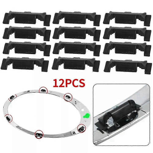 Mini Cooper Car Headlight Trim Ring Clips - 12pcs 2