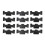Mini Cooper Car Headlight Trim Ring Clips - 12pcs 4