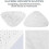 Replacement covers for Vileda steam mop - 6pc high absorbent pads set 5