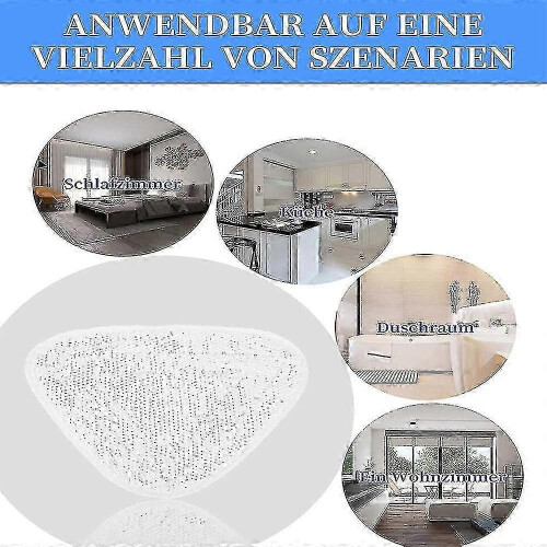 Replacement covers for Vileda steam mop - 6pc high absorbent pads set 1